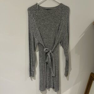 Wrap tie dress